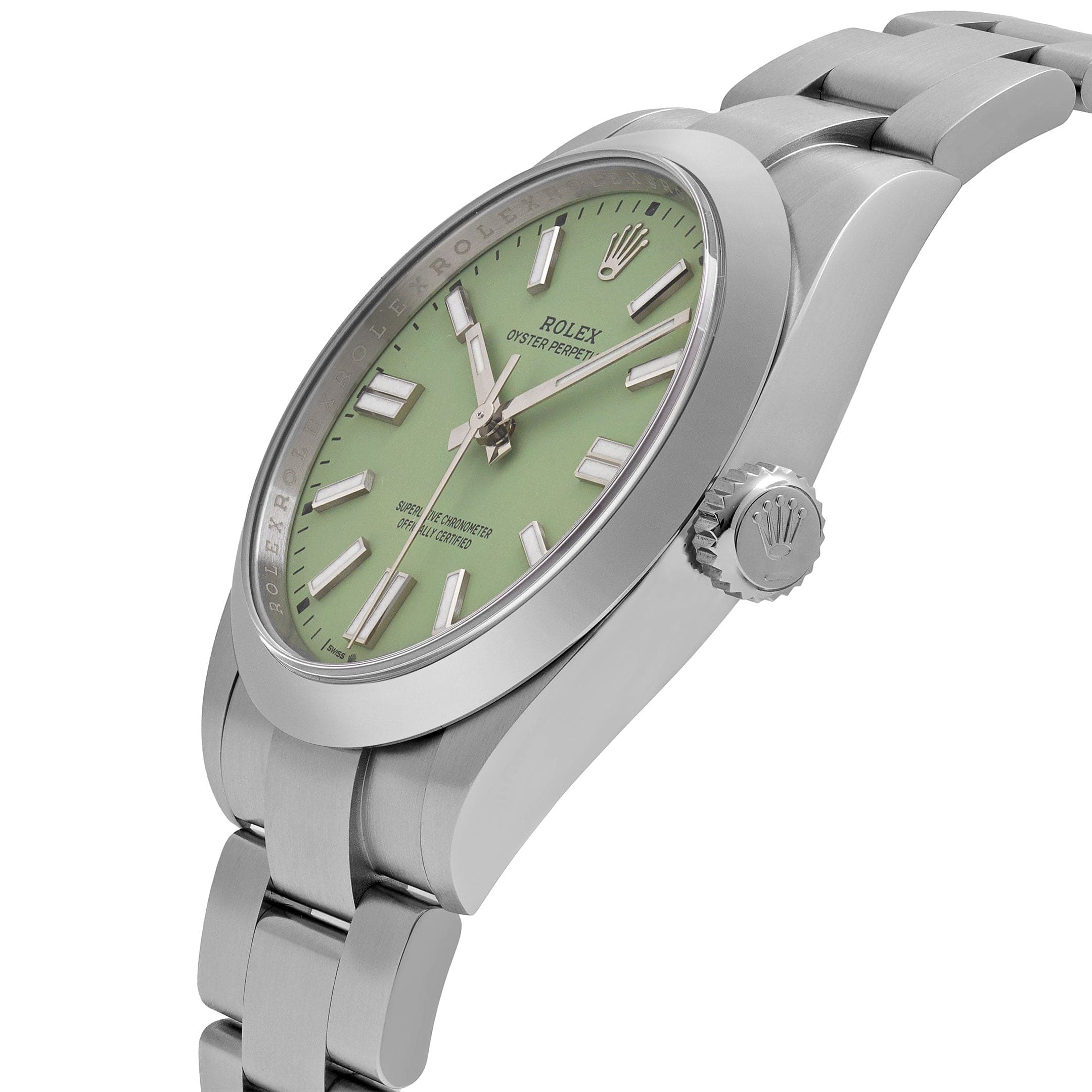 Rolex Oyster Perpetual 36 126000 Stainless Steel Pistachio Dial (2025)