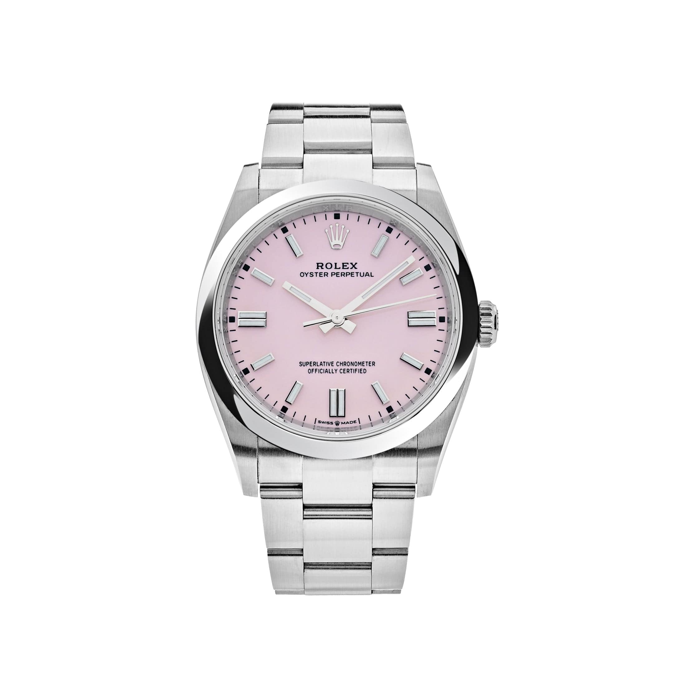 Rolex pink oyster online perpetual