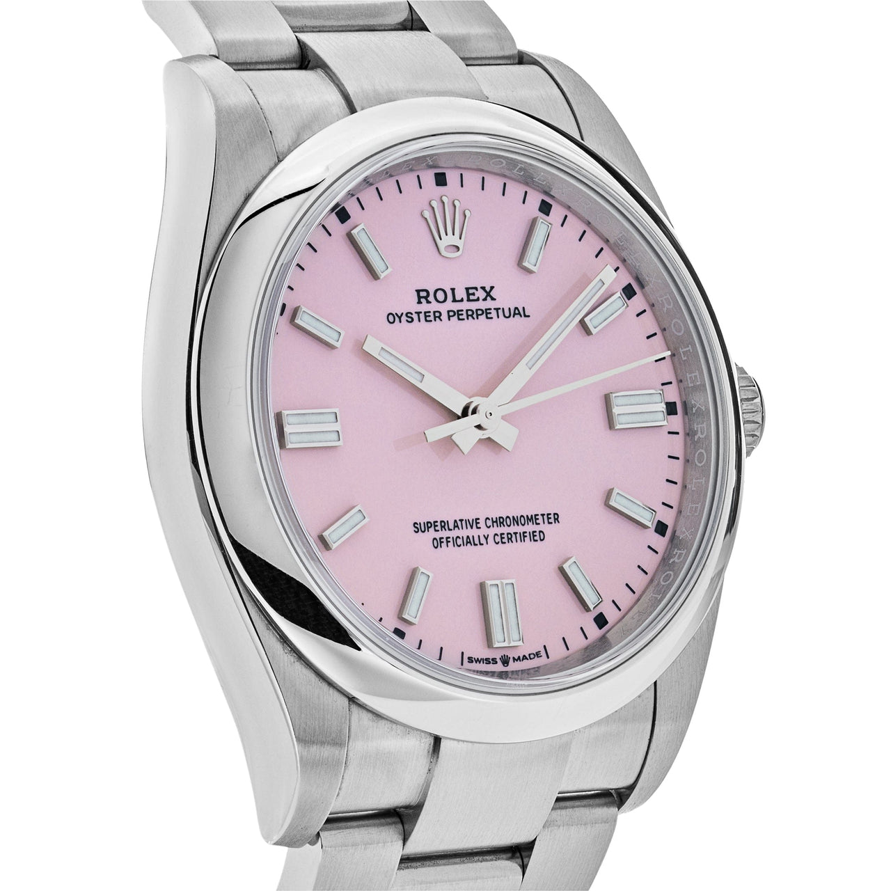 Rolex Oyster Perpetual 36mm Candy Pink Dial 126000 Wrist Aficionado