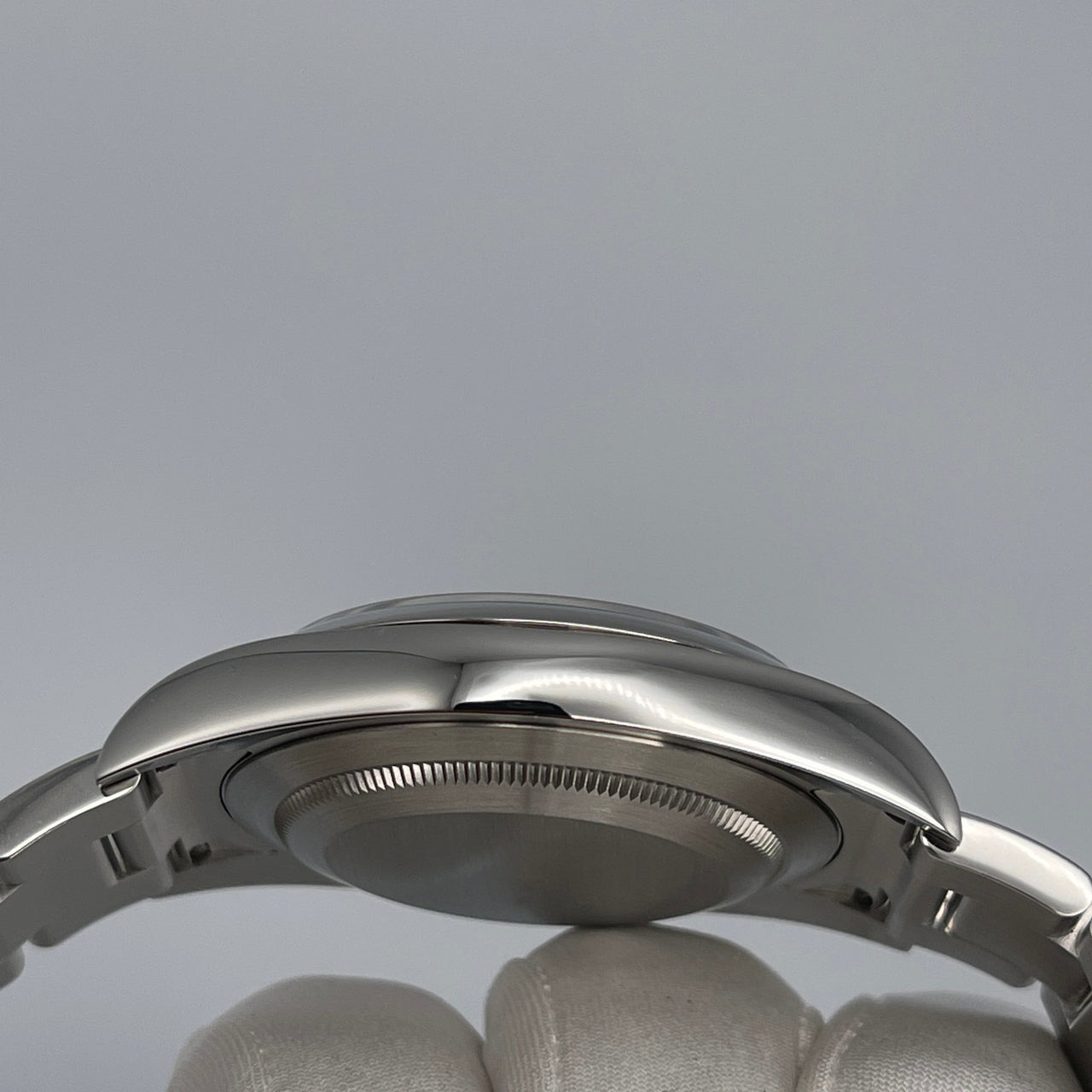 Rolex Oyster Perpetual 39mm Stainless Steel Rhodium Dial 114300 Wrist rolex-oyster-perpetual-39mm-stainless-steel-rhodium-dial-114300-wrist