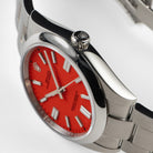 Rolex Oyster Perpetual 41 124300 Stainless Steel Coral Red Dial (2021)