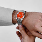 Rolex Oyster Perpetual 41 124300 Stainless Steel Red Dial
