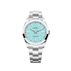 Rolex Oyster Perpetual 41 124300 Stainless Steel Turquoise Dial