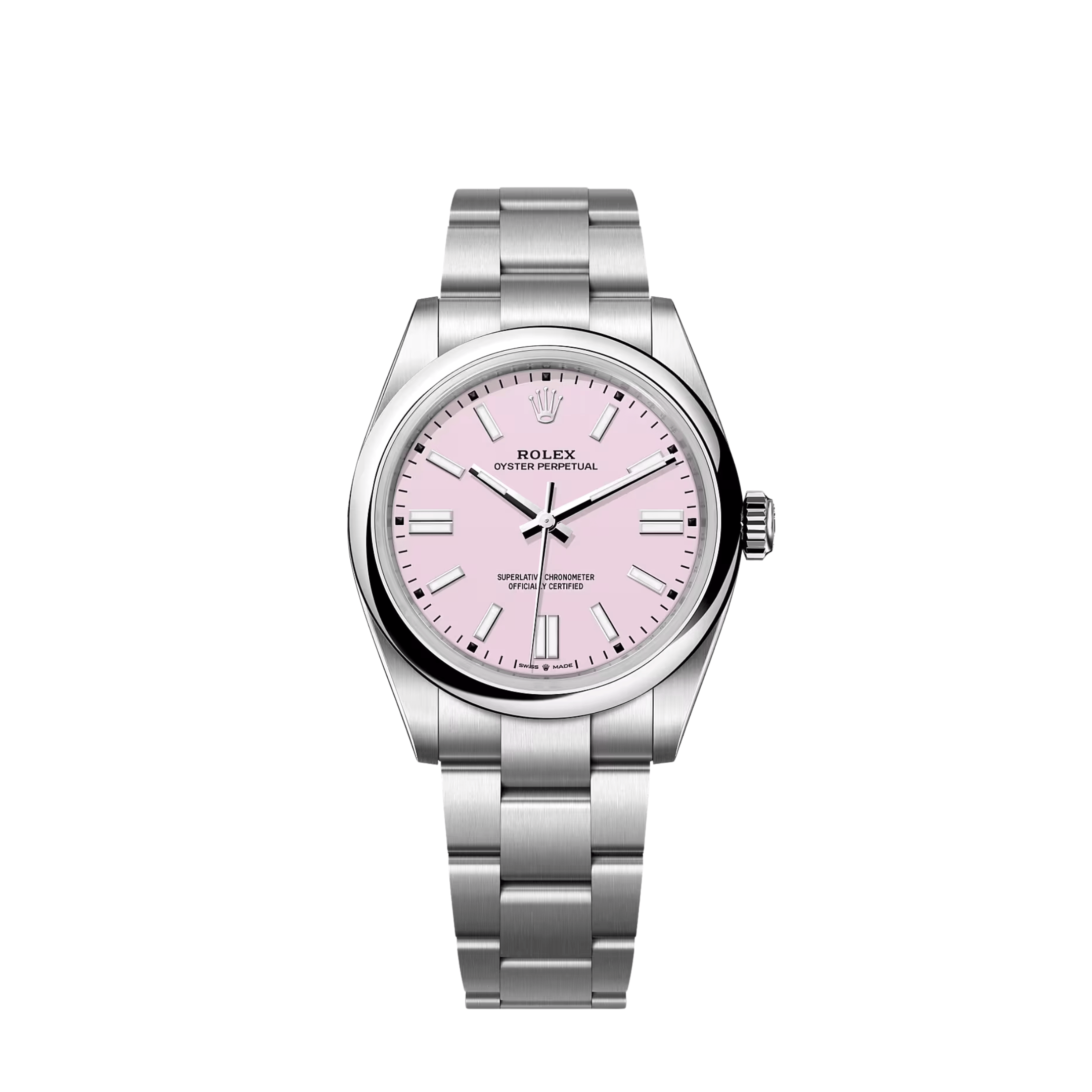 Rolex Oyster Perpetual 41 134300 Stainless Steel Dial Pink Dial (2026)