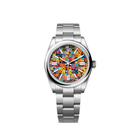 Rolex Oyster Perpetual 41 134300 Stainless Steel Multicoloured Jubilee Motif Dial (2026)