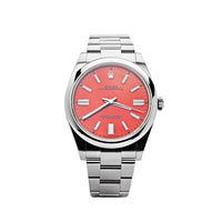 Thumbnail for Rolex Oyster Perpetual 41mm Domed Bezel Red Dial 124300 Wrist Aficionado