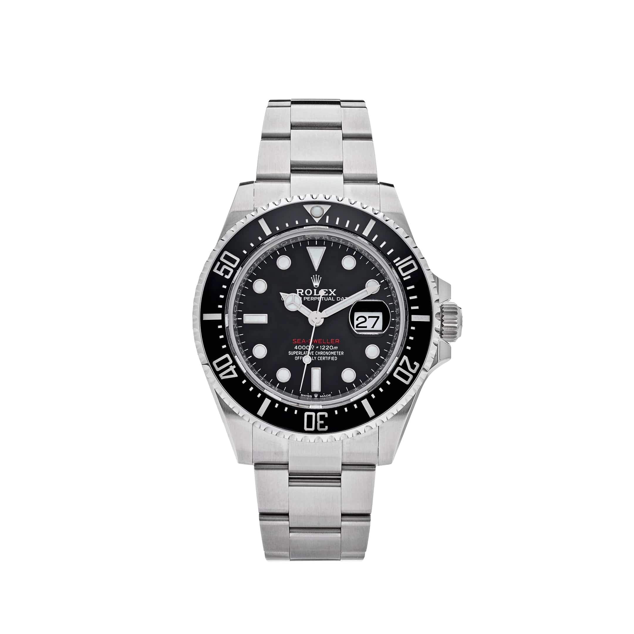 Rolex Sea Dweller 126600  Stainless Steel Black Dial (2017)