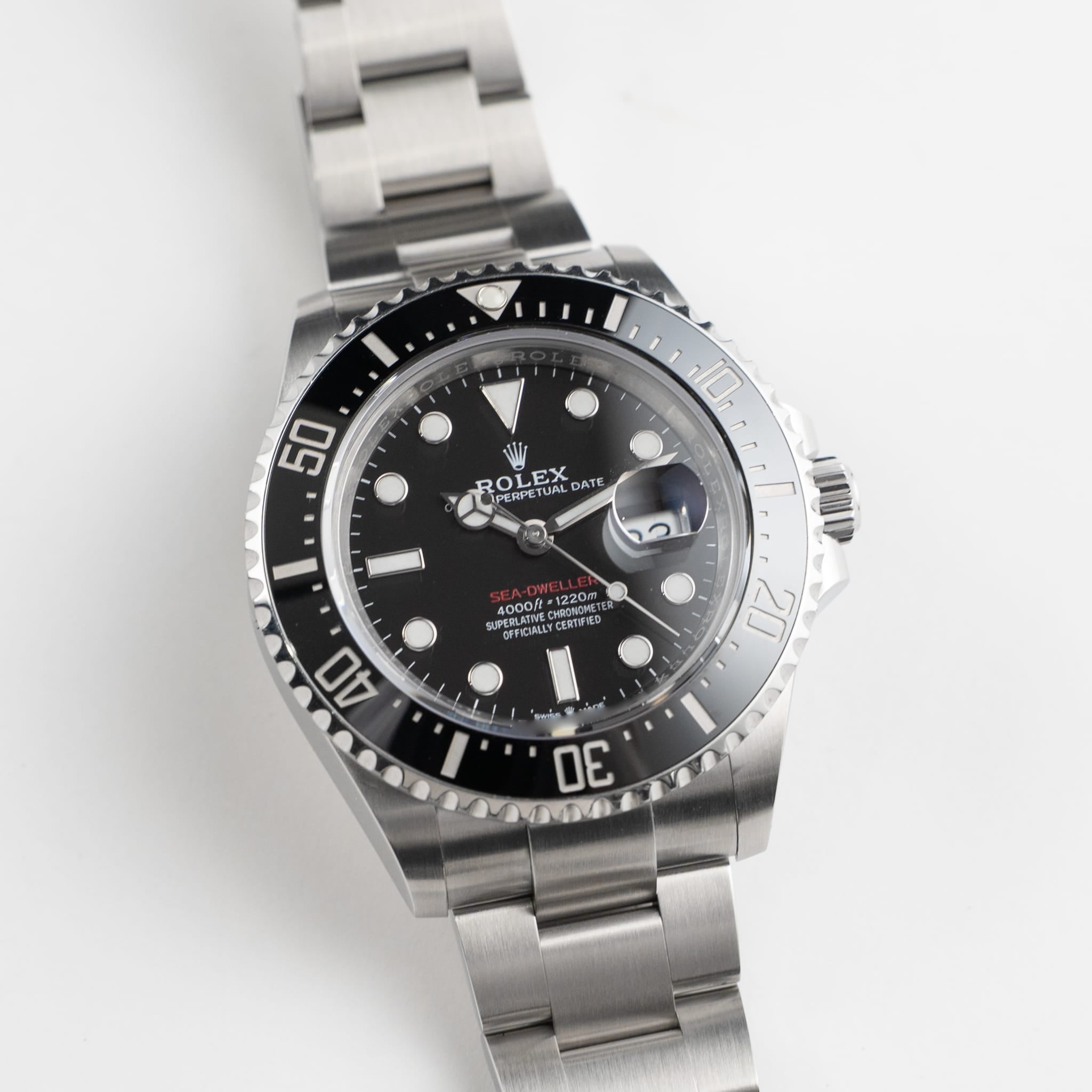 Rolex Sea-Dweller 126600 Stainless Steel Black Dial (2019) – Wrist