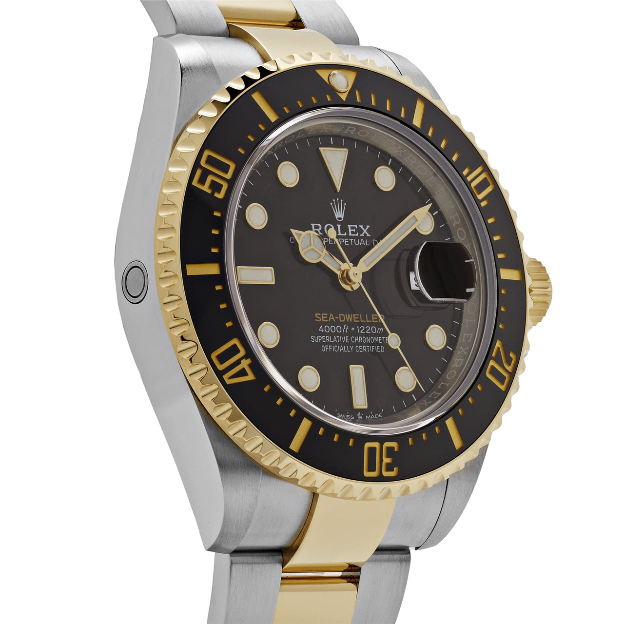 Rolex Sea-Dweller 126603 Stainless Steel Yellow Gold Black Dial (2019)