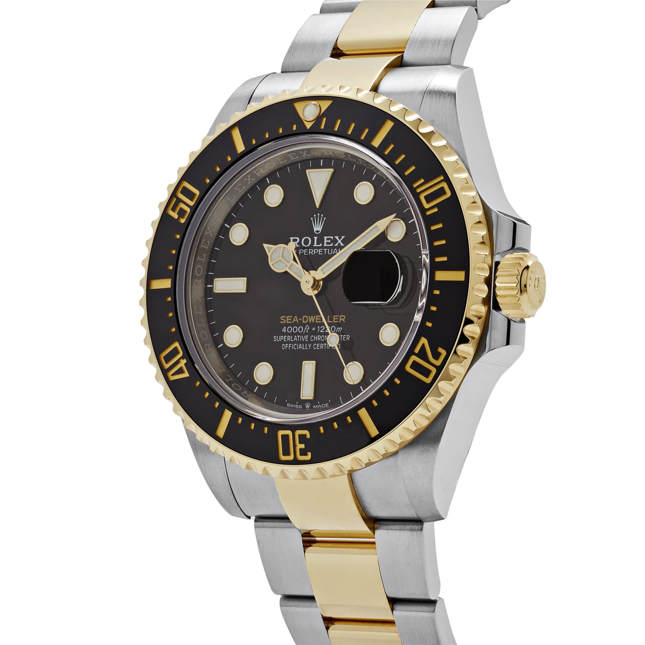 Rolex Sea-Dweller 126603 Stainless Steel Yellow Gold Black Dial (2019)