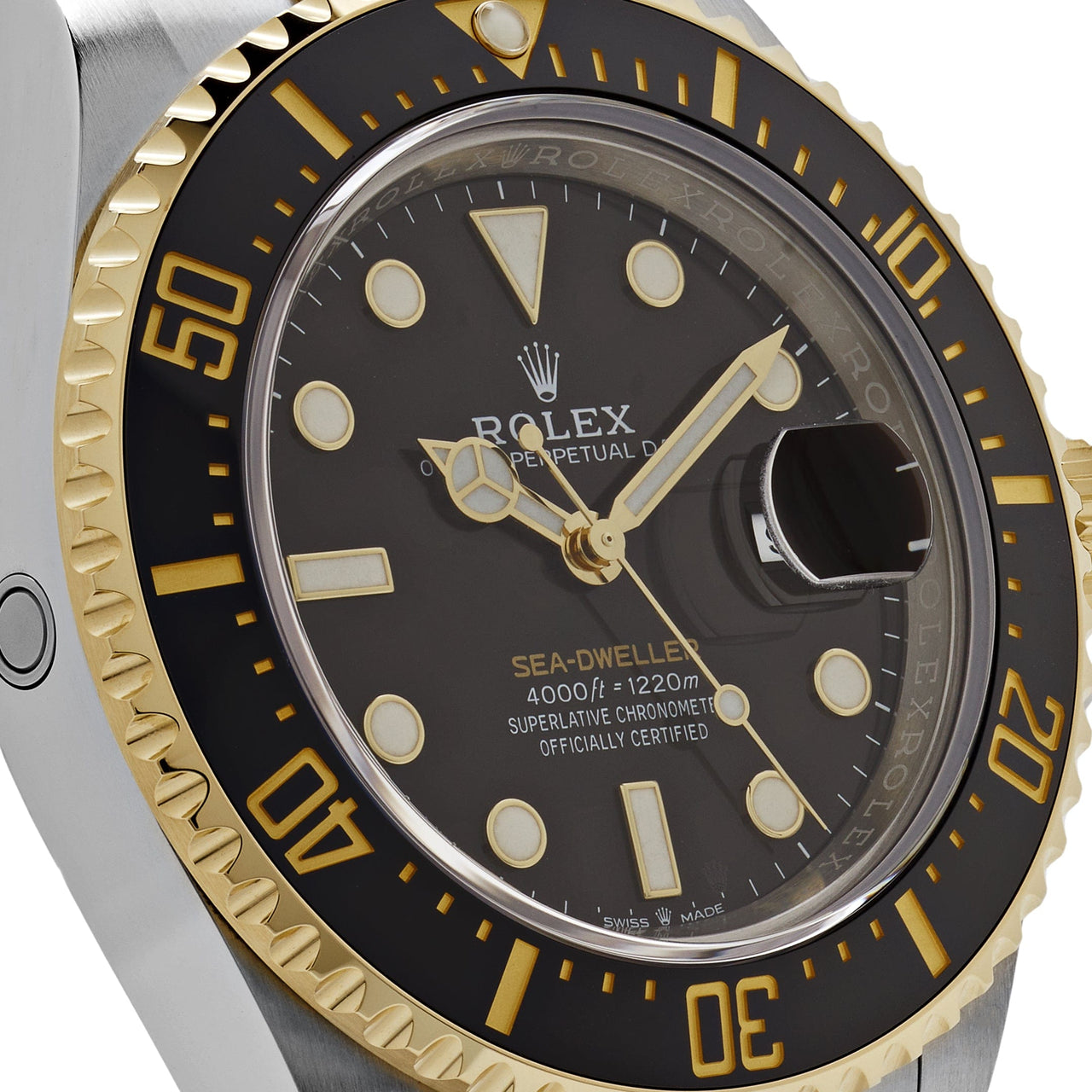 Rolex Sea-Dweller 126603 Stainless Steel Yellow Gold Black Dial (2019)