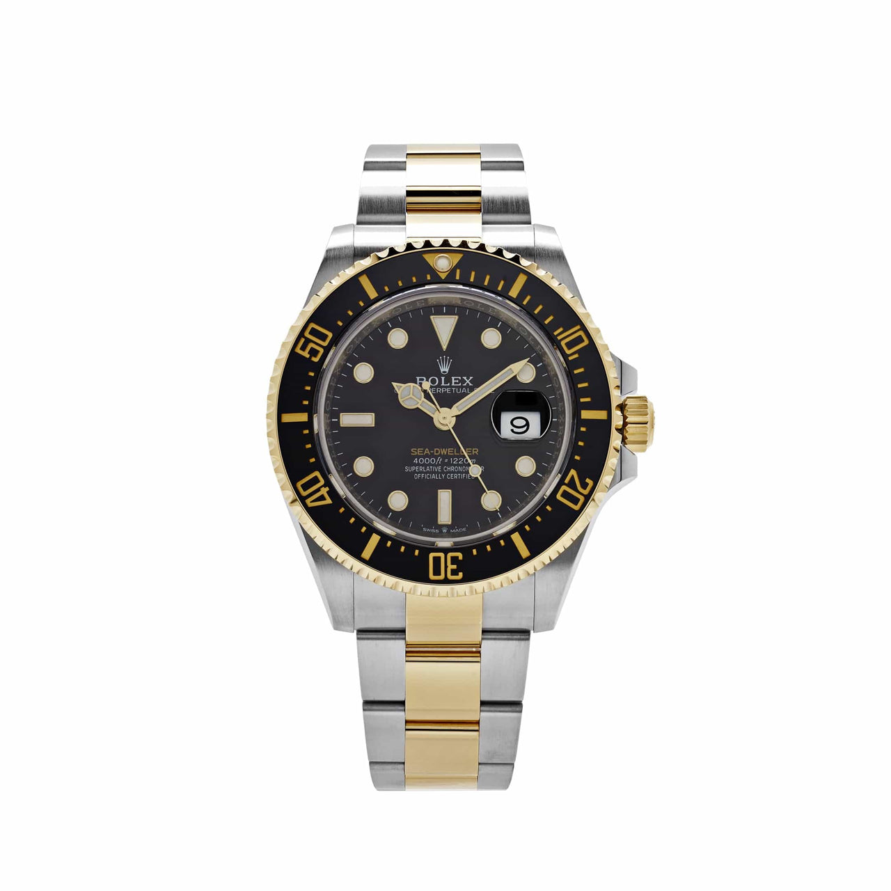 2019 rolex sea dweller two tone best sale