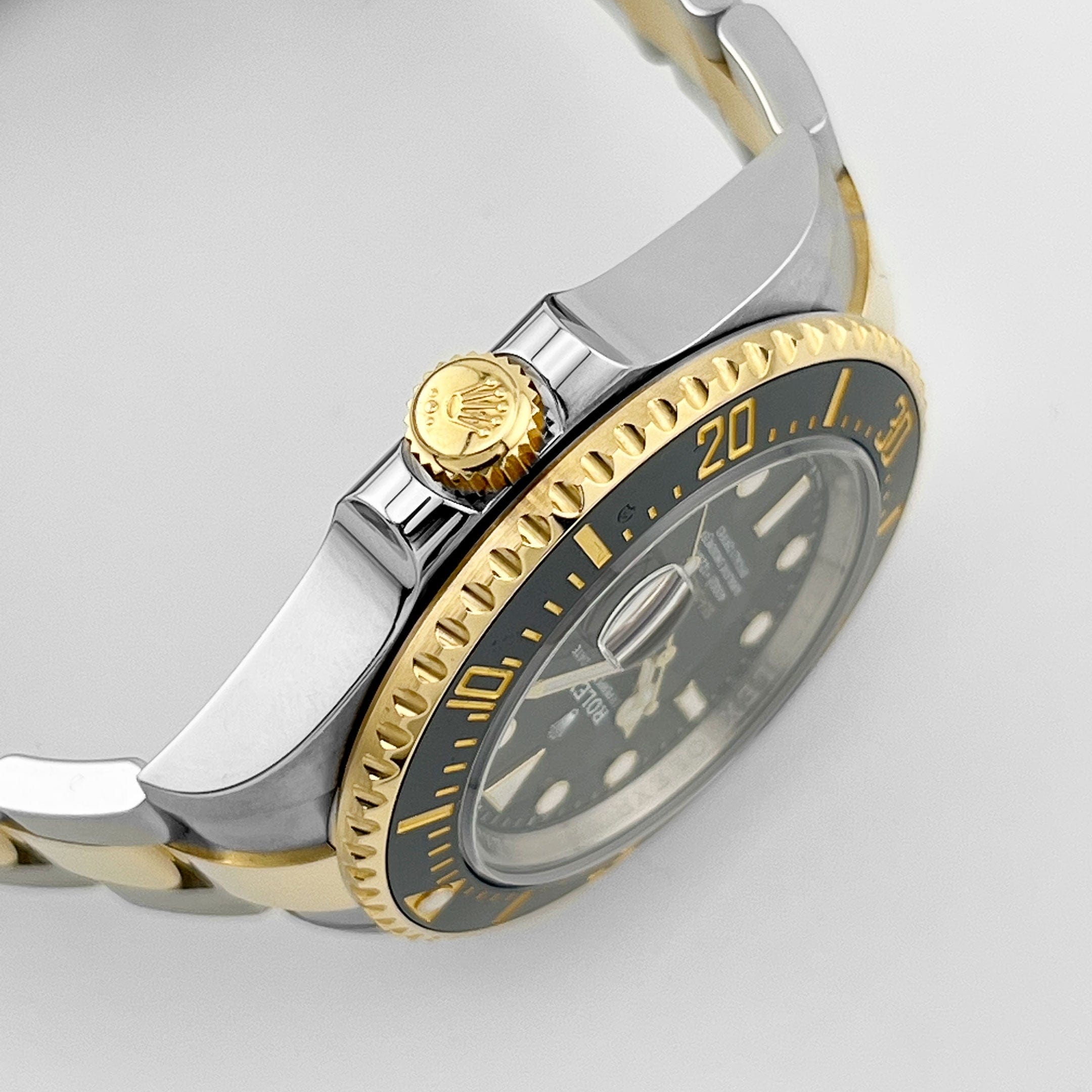 Rolex Sea-Dweller 126603 Stainless Steel Yellow Gold Black Dial