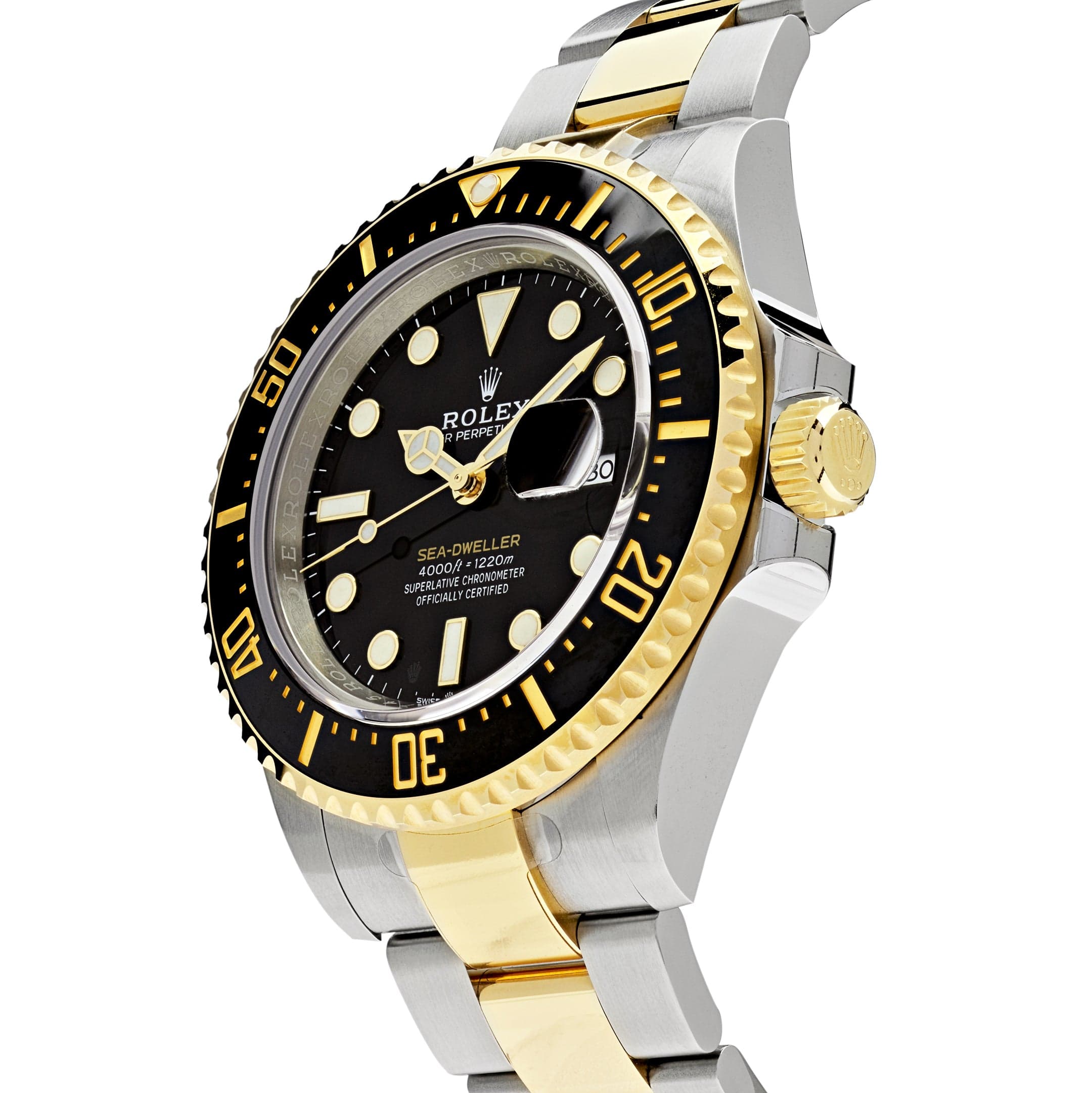 Rolex Sea-Dweller 43mm Yellow Gold & Steel Black Dial 126603 (Draft 2021) wrist aficionado
