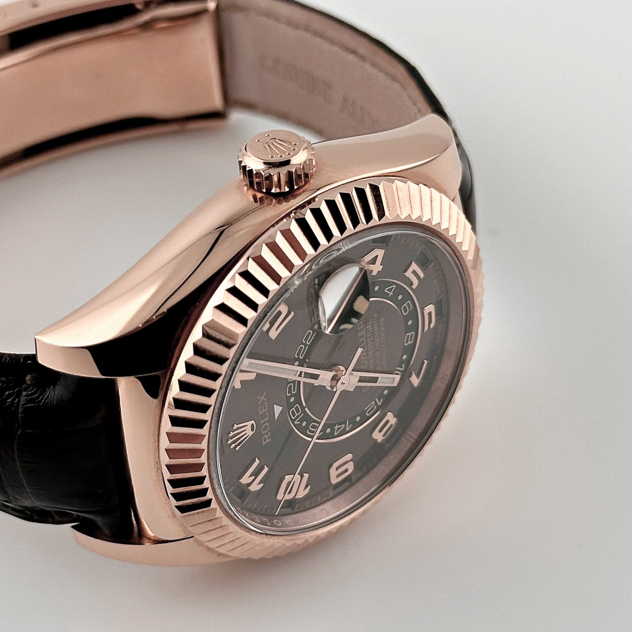 Rolex Sky-Dweller 326135 Rose Gold Chocolate Dial (2018)