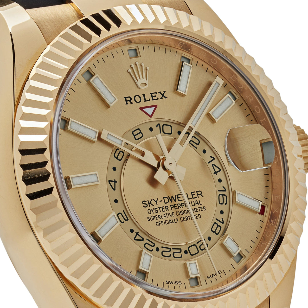 Rolex Sky-Dweller 326238 Yellow Gold Champagne Dial (2022)