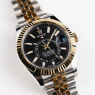 Rolex Sky-Dweller 326933 Stainless Steel Yellow Gold Black Dial Jubilee (2022)