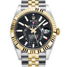 Rolex Sky-Dweller 326933 Stainless Steel Yellow Gold Black Dial Jubilee (2022)