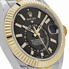 Rolex Sky-Dweller 326933 Stainless Steel Yellow Gold Jubilee Black Dial (2022)