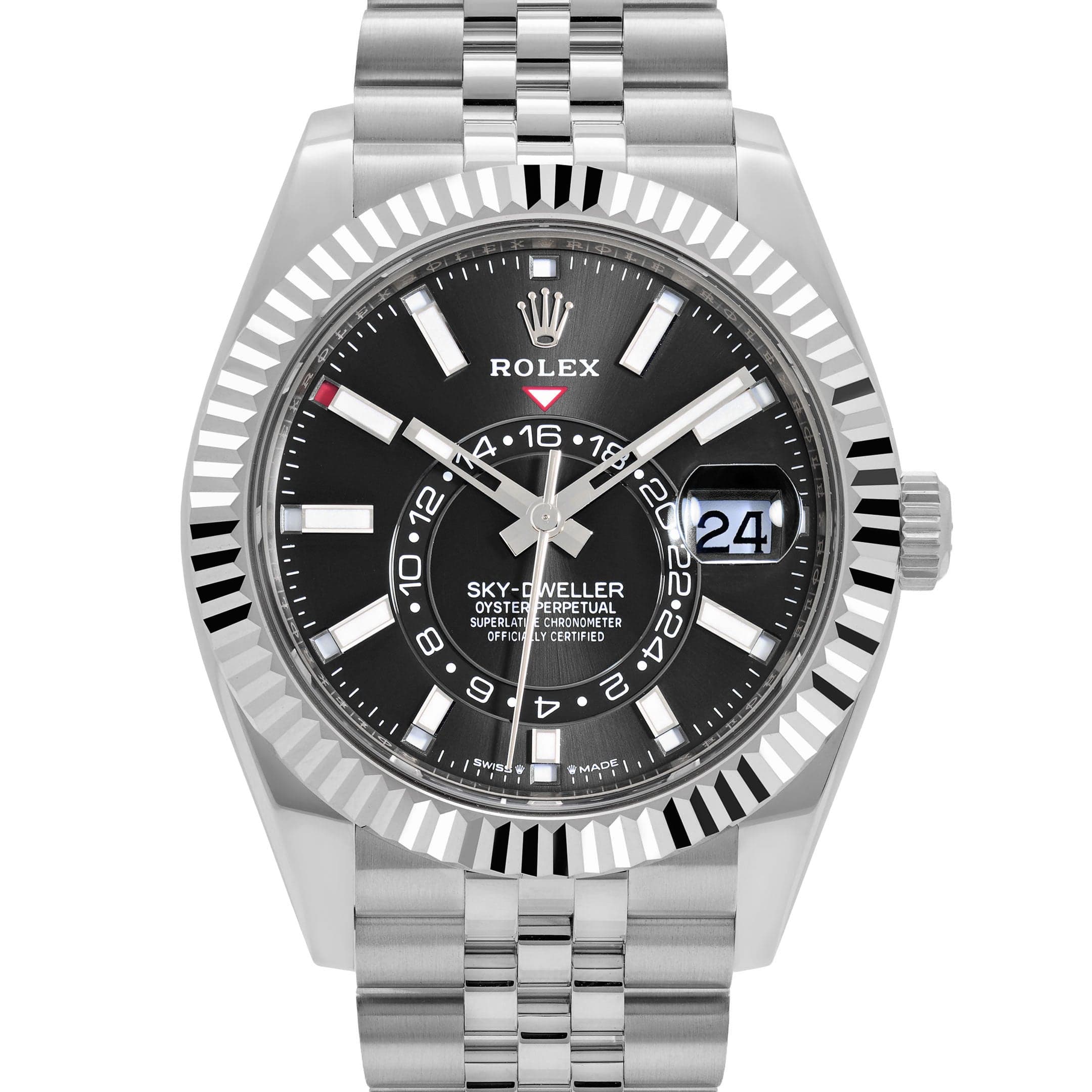 Rolex Sky-Dweller 326934 Stainless Steel Black Dial Jubilee (2022)