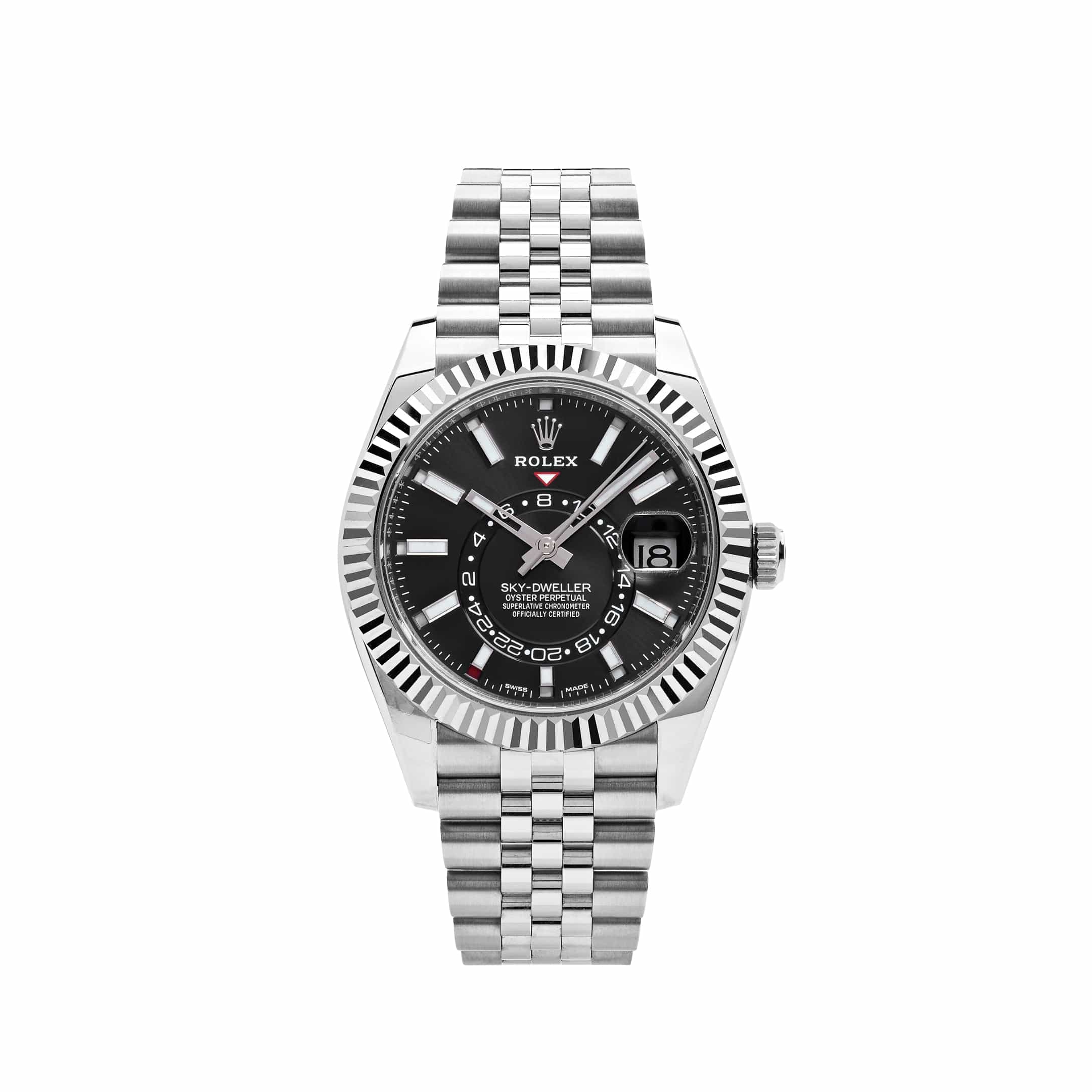 Rolex Sky-Dweller 326934 Stainless Steel Black Dial Jubilee (2023)