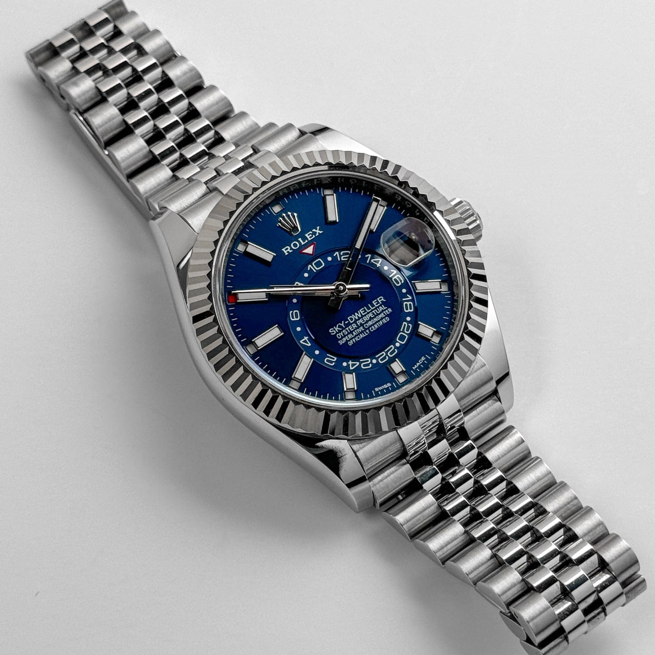 Rolex Sky-Dweller 326934 Stainless Steel Blue Dial Jubilee (2021)