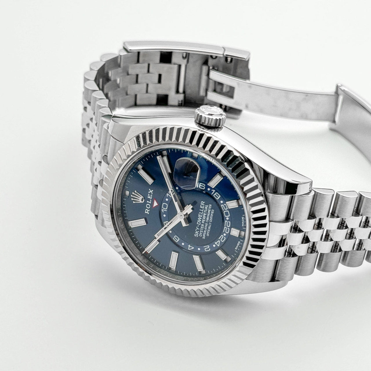 Rolex Sky-Dweller 326934 Stainless Steel Blue Dial Jubilee (2021)