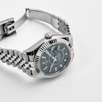 Thumbnail for Rolex Sky-Dweller 326934 Stainless Steel Blue Dial Jubilee (2021)