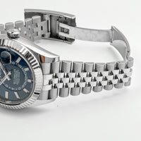 Thumbnail for Rolex Sky-Dweller 326934 Stainless Steel Blue Dial Jubilee (2021)