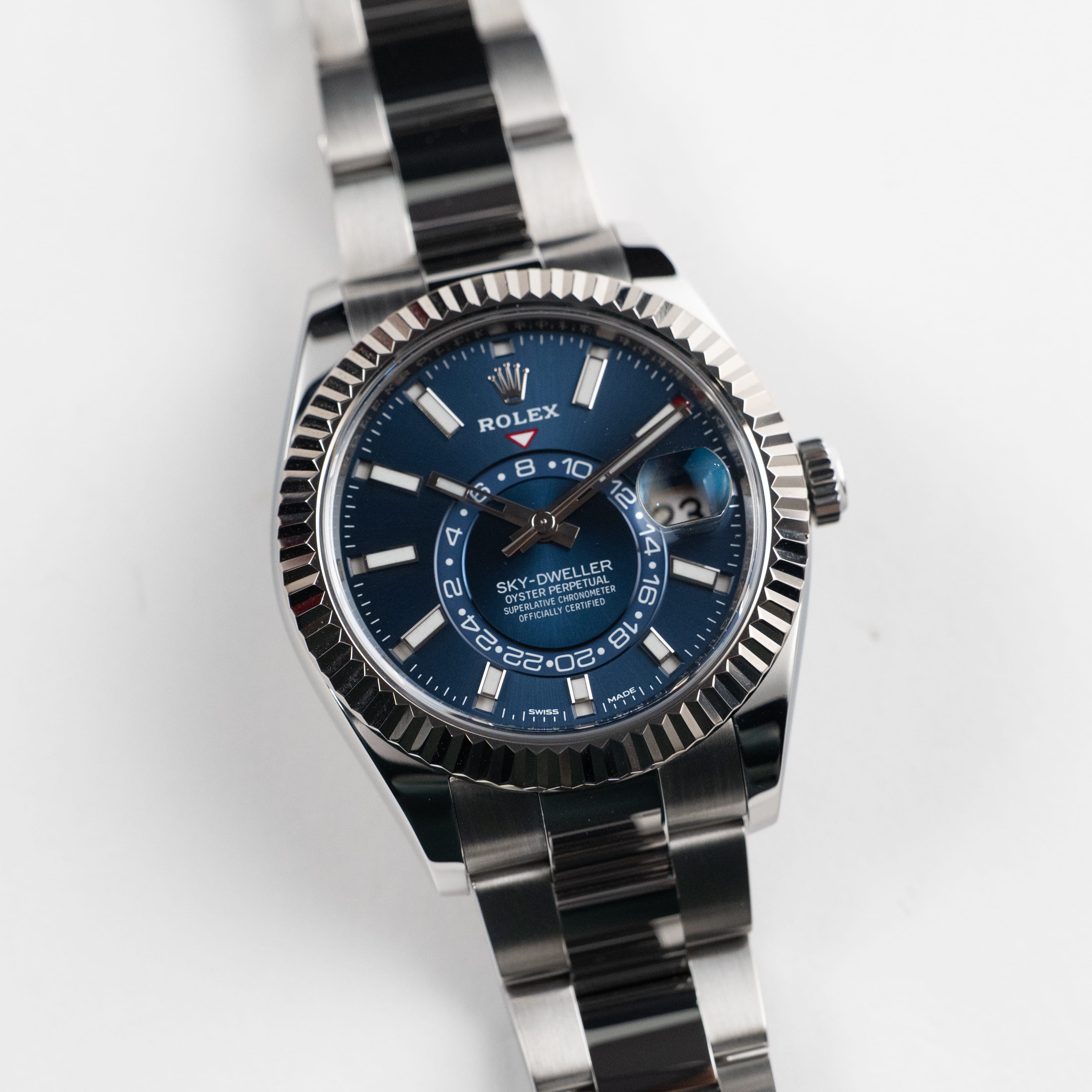 Rolex Sky-Dweller 326934 Stainless Steel Blue Dial Oyster (2020)
