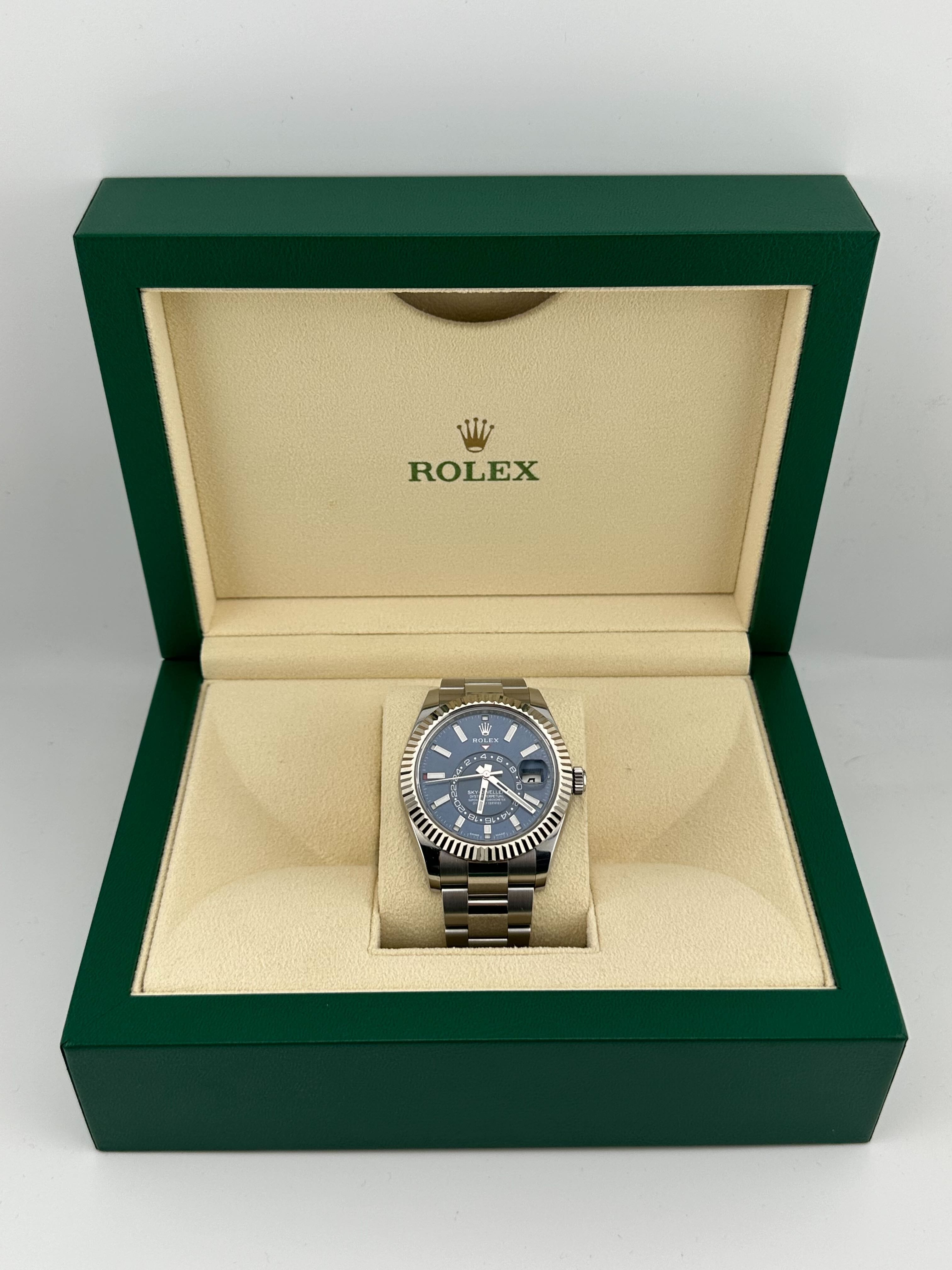 Rolex Sky-Dweller 326934 Stainless Steel Blue Dial Oyster (2022)