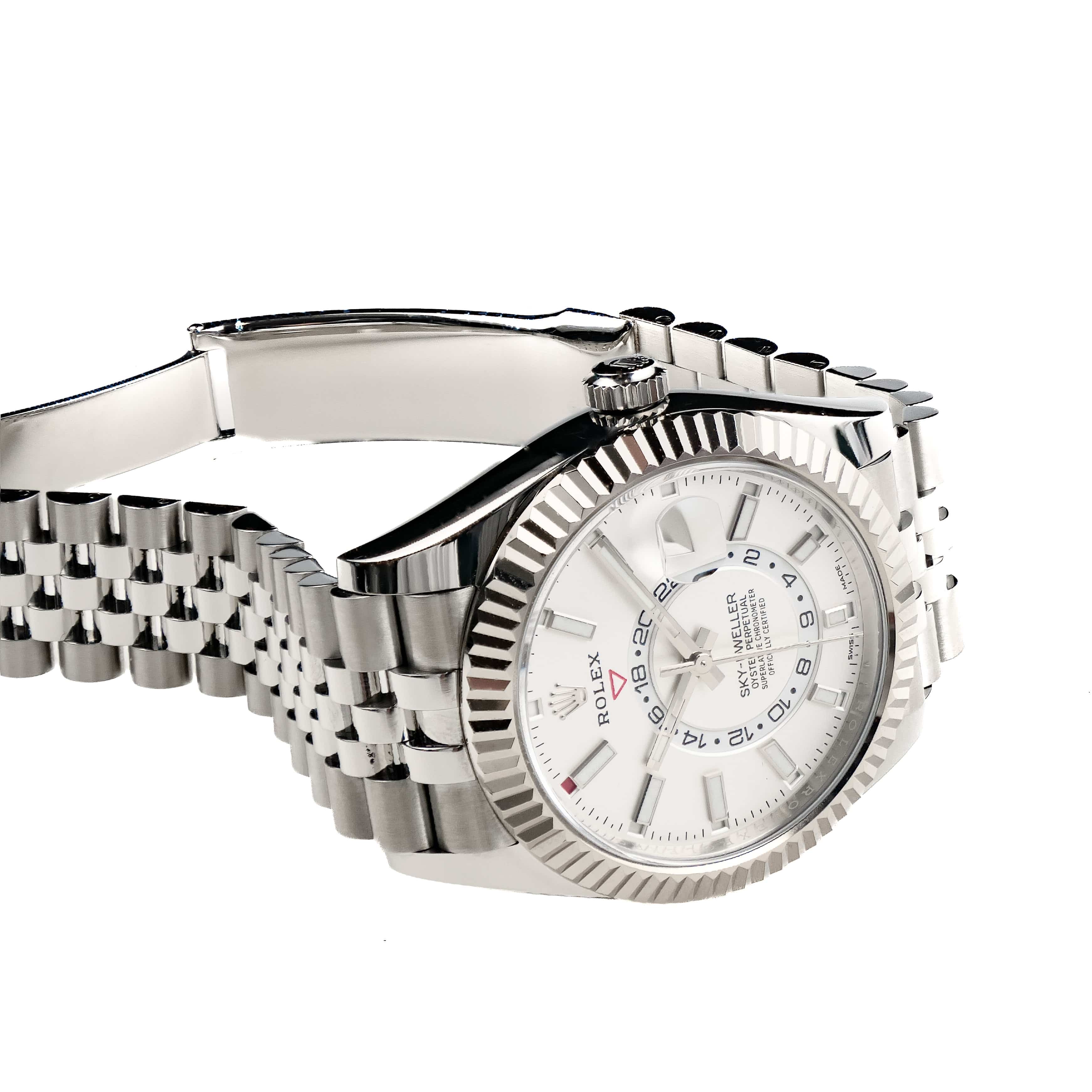 Rolex Sky-Dweller 326934 Stainless Steel White Dial Jubilee (2023)