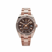 Thumbnail for Rolex Sky-Dweller 326935 Rose Gold Chocolate Dial Oyster