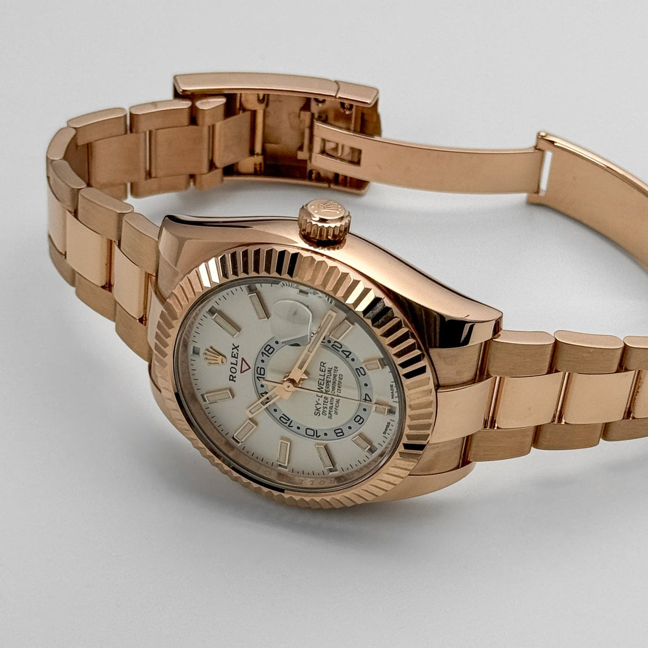 Rolex Sky-Dweller 326935 Rose Gold White Dial (2021)