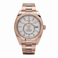 Thumbnail for Rolex Sky-Dweller 326935 Rose Gold White Dial (2021)