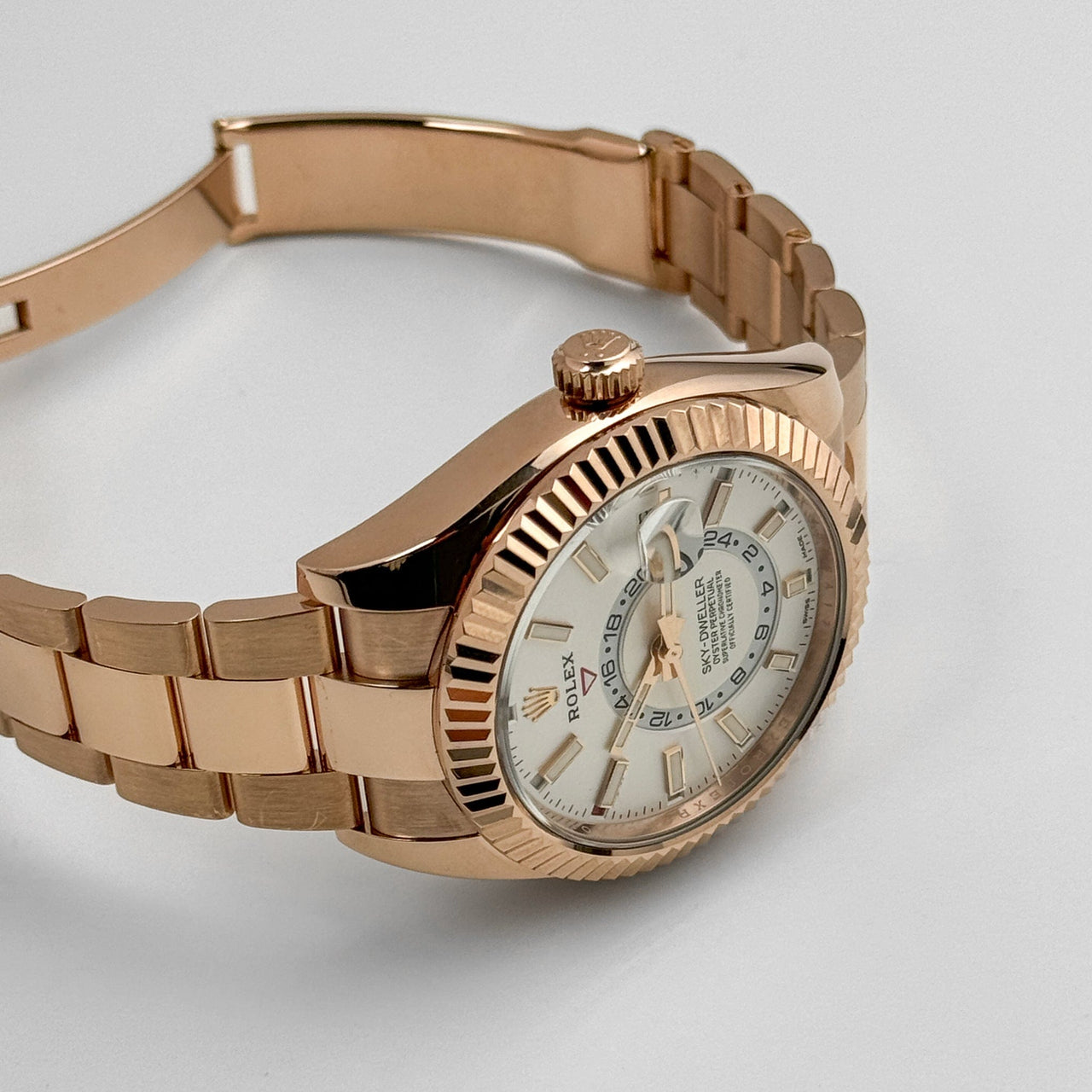 Rolex Sky-Dweller 326935 Rose Gold White Dial (2021)