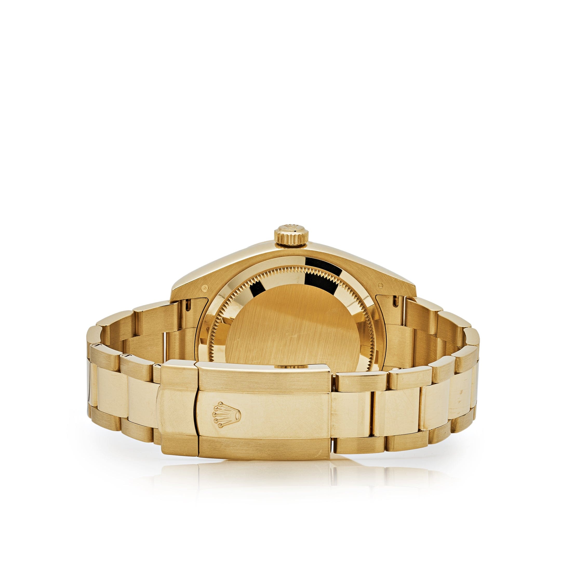 Rolex Sky-Dweller 326938 Yellow Gold Champagne Dial Arabic