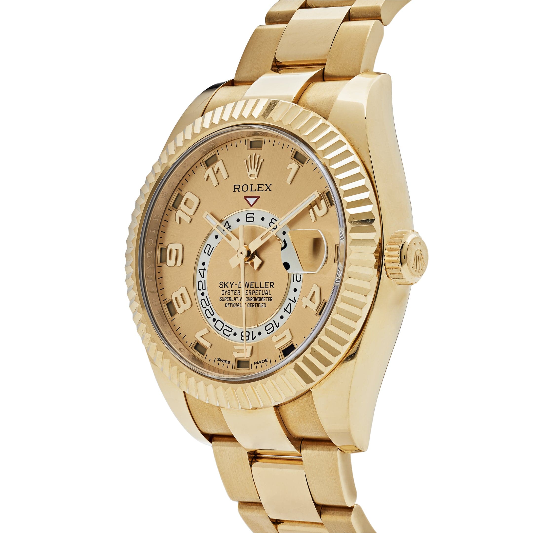 Rolex Sky-Dweller 326938 Yellow Gold Champagne Dial (2020)