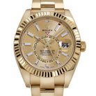 Rolex Sky-Dweller 326938 Yellow Gold Champagne Dial Oyster (2022)