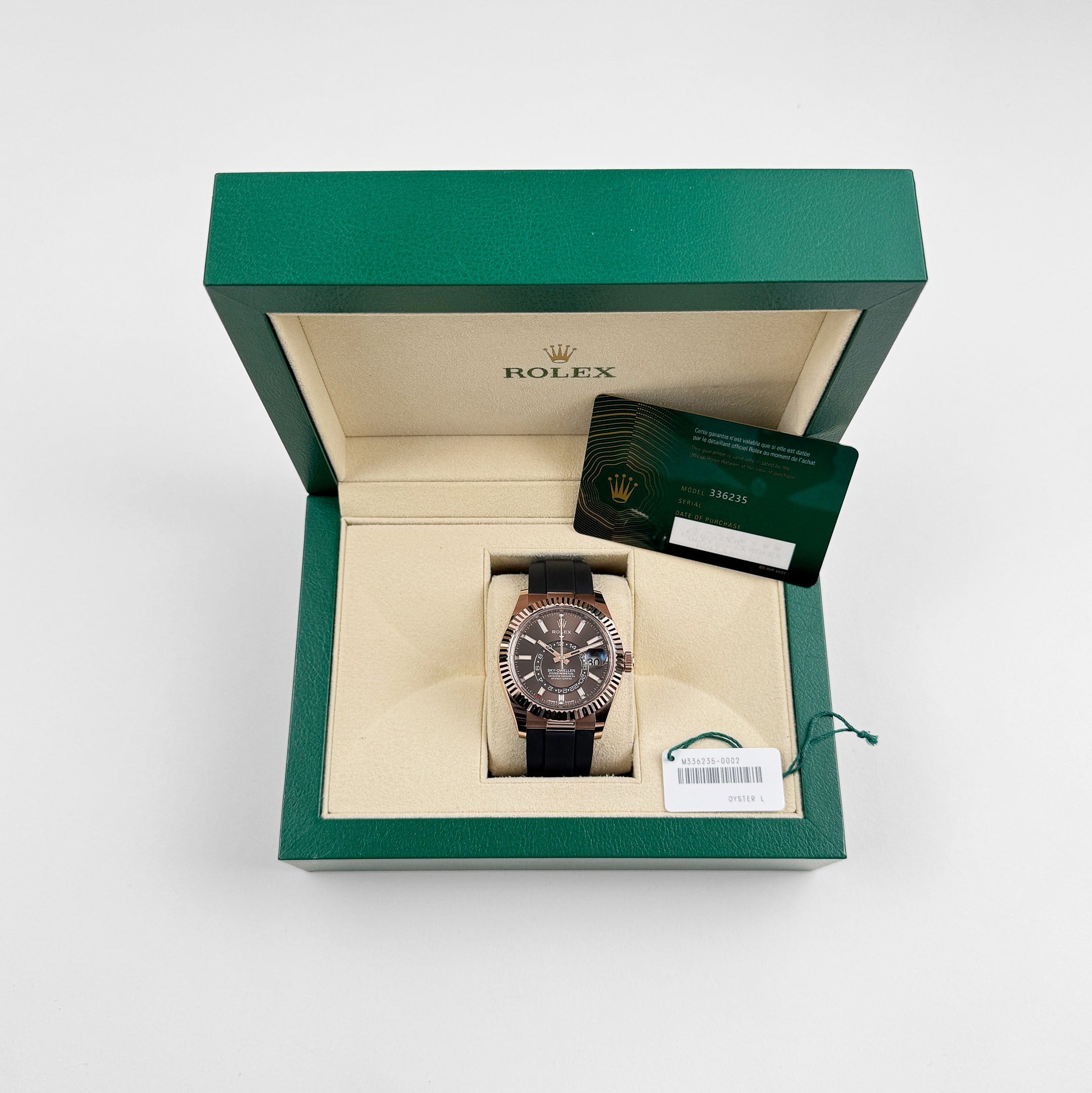 Rolex Sky-Dweller 336235 Rose Gold Brown Chocolate Dial (2024)