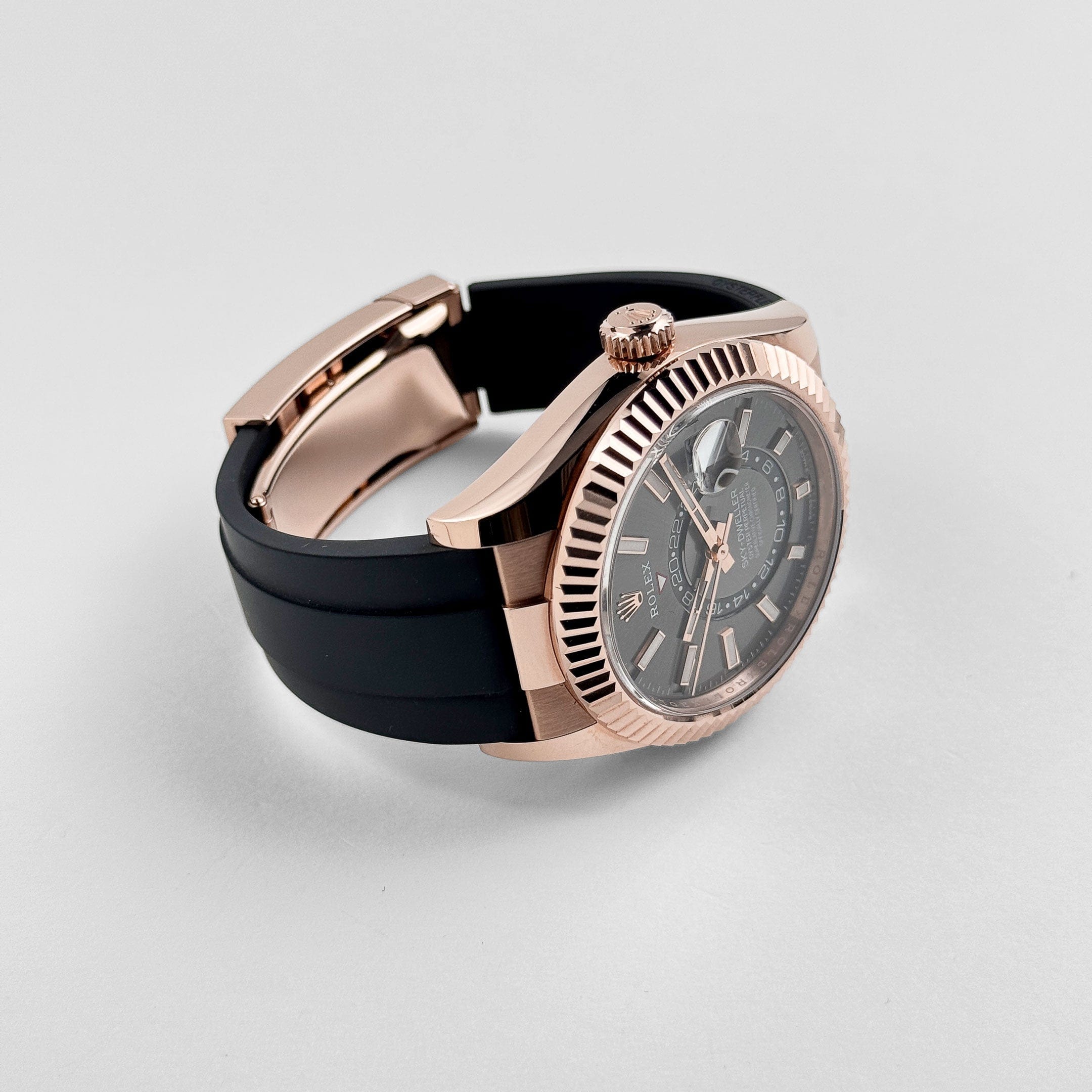Rolex Sky-Dweller 336235 Rose Gold Slate Rhodium Dial (2024