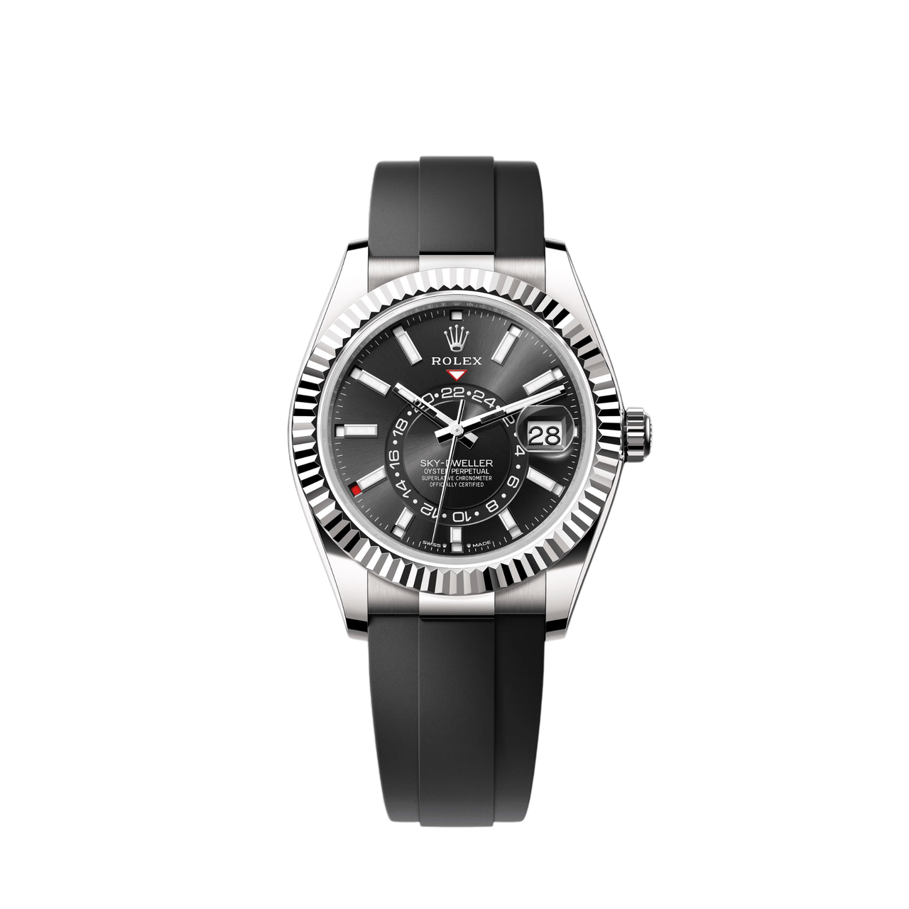 Rolex Sky-Dweller 336239 White Gold Black Dial Oysterflex (2024)