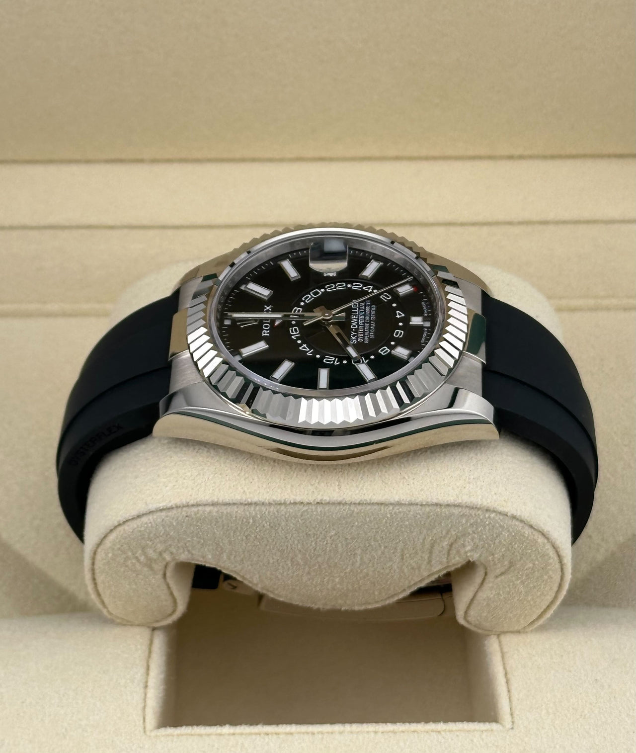 Rolex Sky-Dweller 336239 White Gold Black Dial Oysterflex (2024)