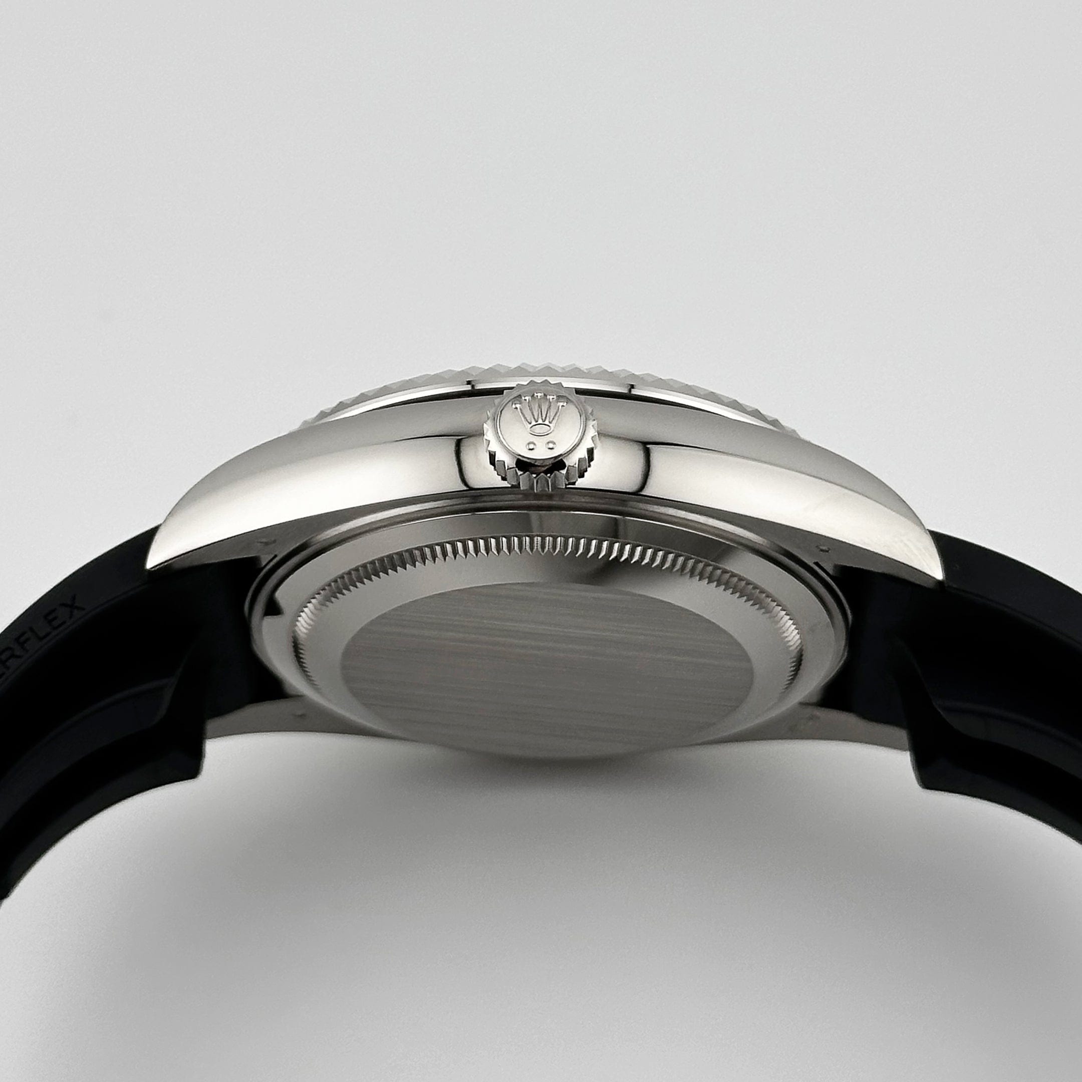 FLOW フロー　FUSE-GT LG-L Rolex Sky-Dweller 336239 White Gold Black Dial Oysterflex