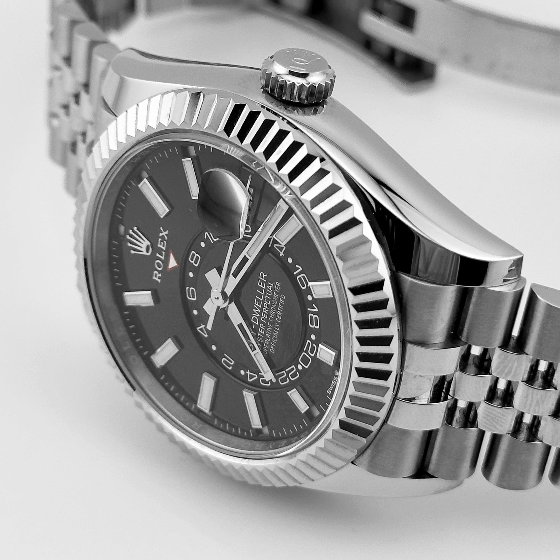 Rolex Sky-Dweller 336934 Stainless Steel Black Dial Jubilee (2024)