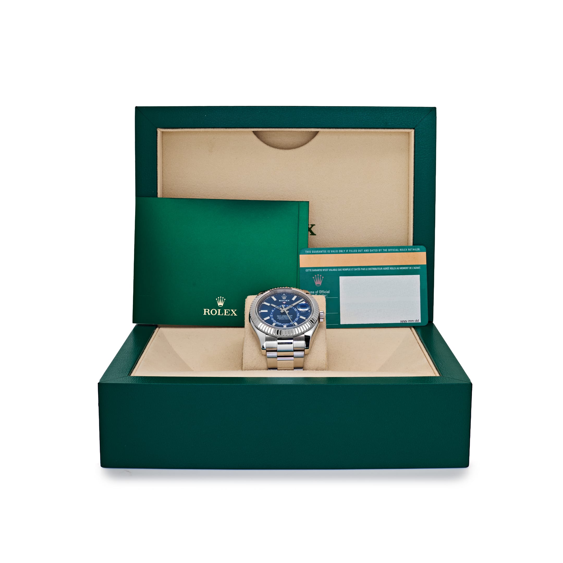 Rolex Sky-Dweller 336934 Stainless Steel Blue Dial Oyster – Wrist
