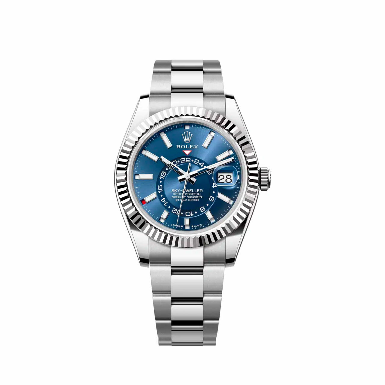 Rolex skydweller with blue dial hot sale