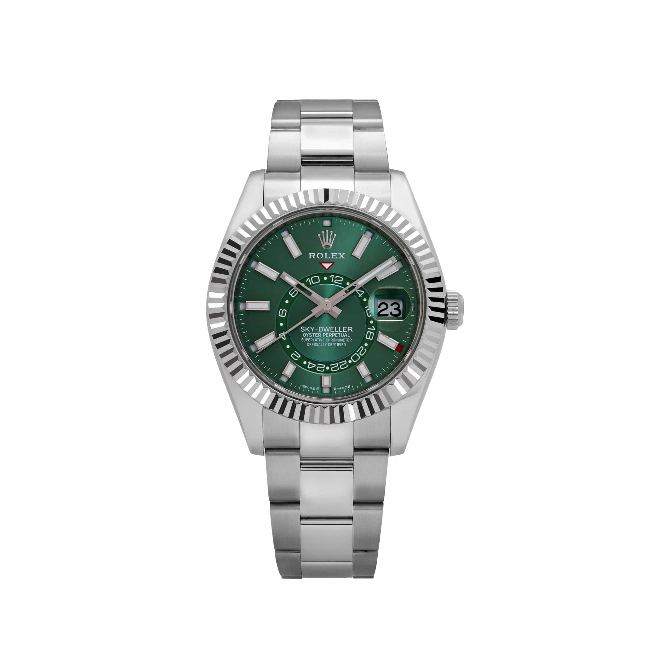 Rolex Sky-Dweller 336934 Stainless Steel Green Dial Oyster (2023)