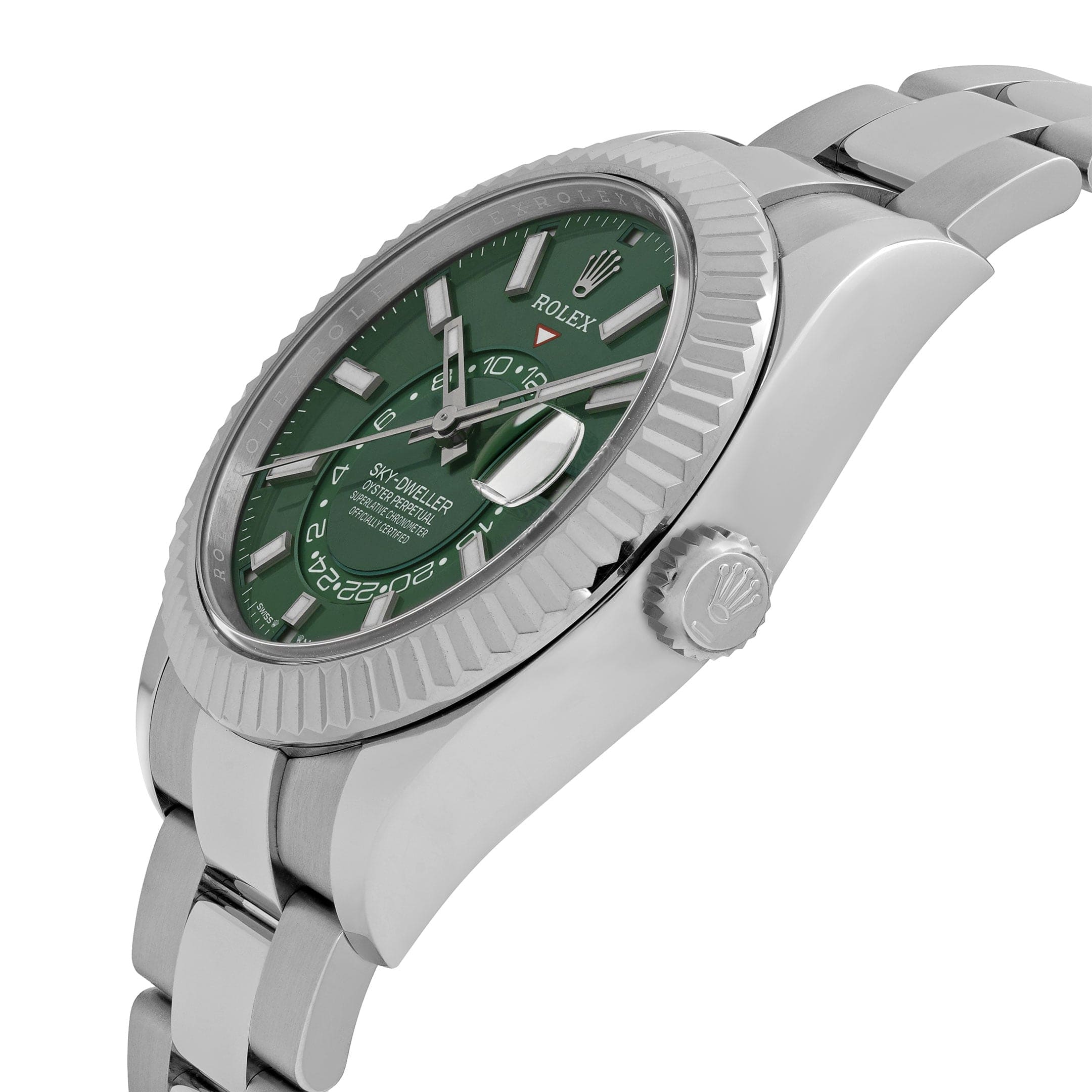 Rolex Sky-Dweller 336934 Stainless Steel Green Dial Oyster (2025