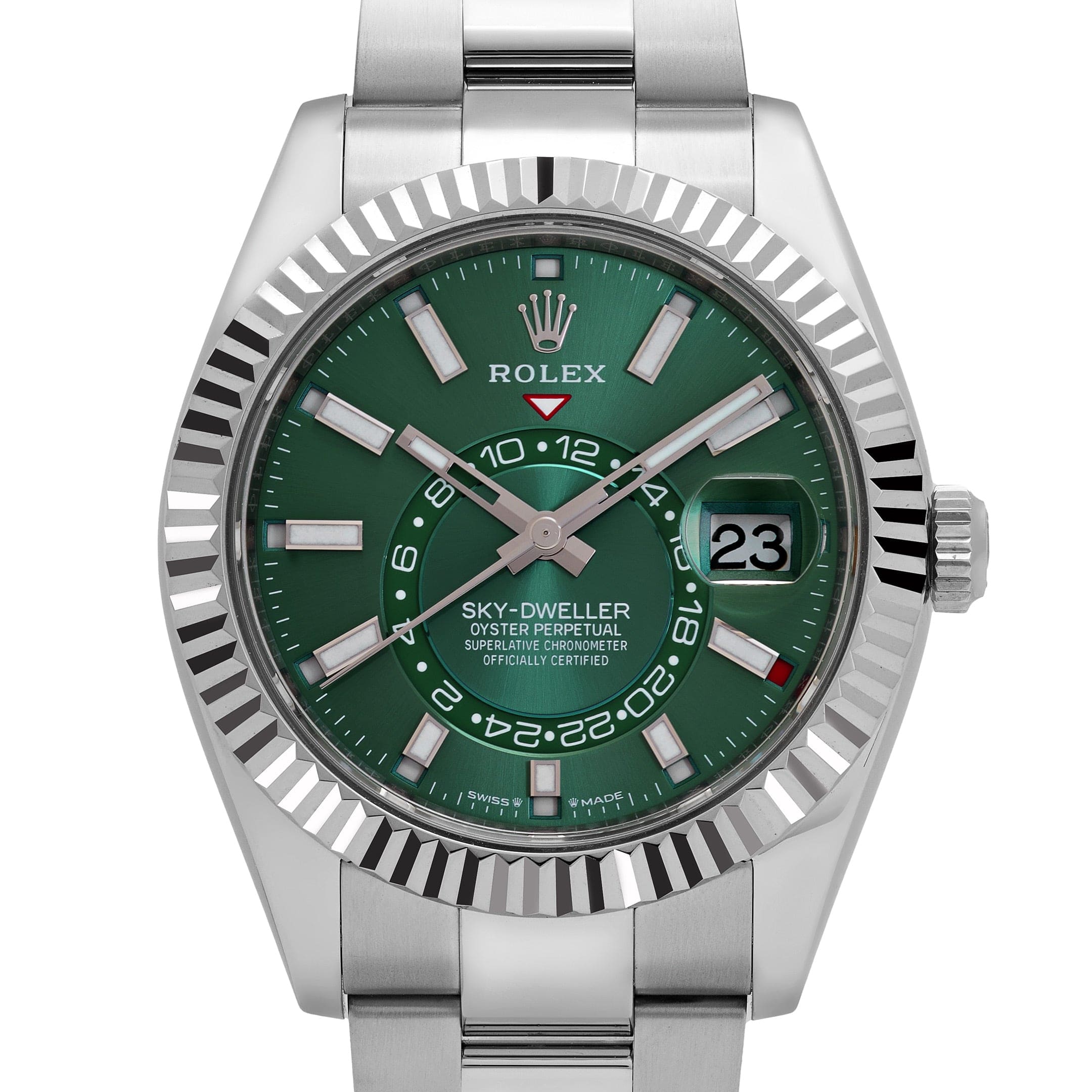 Rolex Sky-Dweller 336934 Stainless Steel Green Dial Oyster (2025